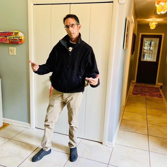 Columbia Other - Vintage 90s Men’s Columbia Black Fleece Jacket M